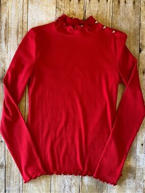 Janie and Jack Red Top